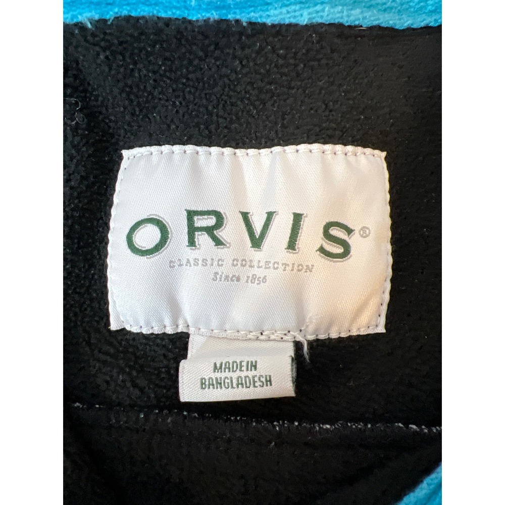 Orvis Classic Collection Womens Large Buffalo Plaid Fleece Lined Shirt Jacket - Picture 3 of 6